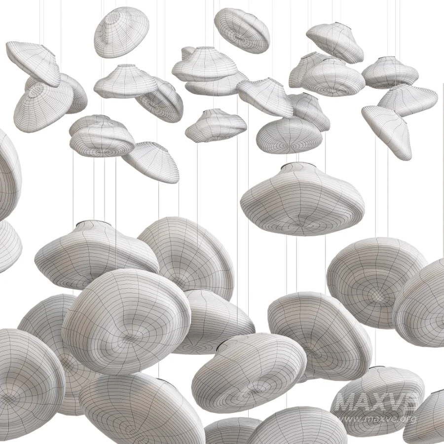 Random Glass Pendant Light By Pinlighting - Image 4