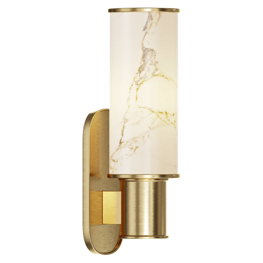 Harlin Wall Sconce in Alabaster - Image 2