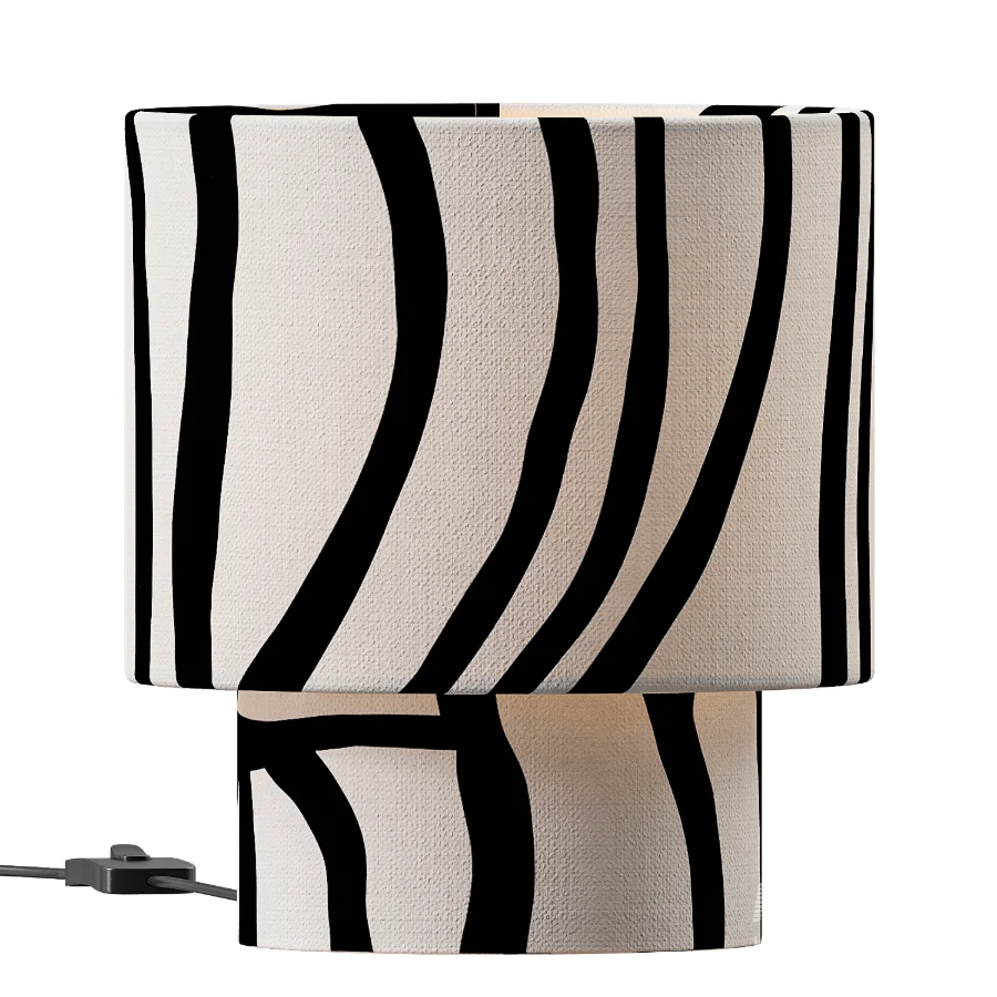 Covered Table Lamp - Image 2