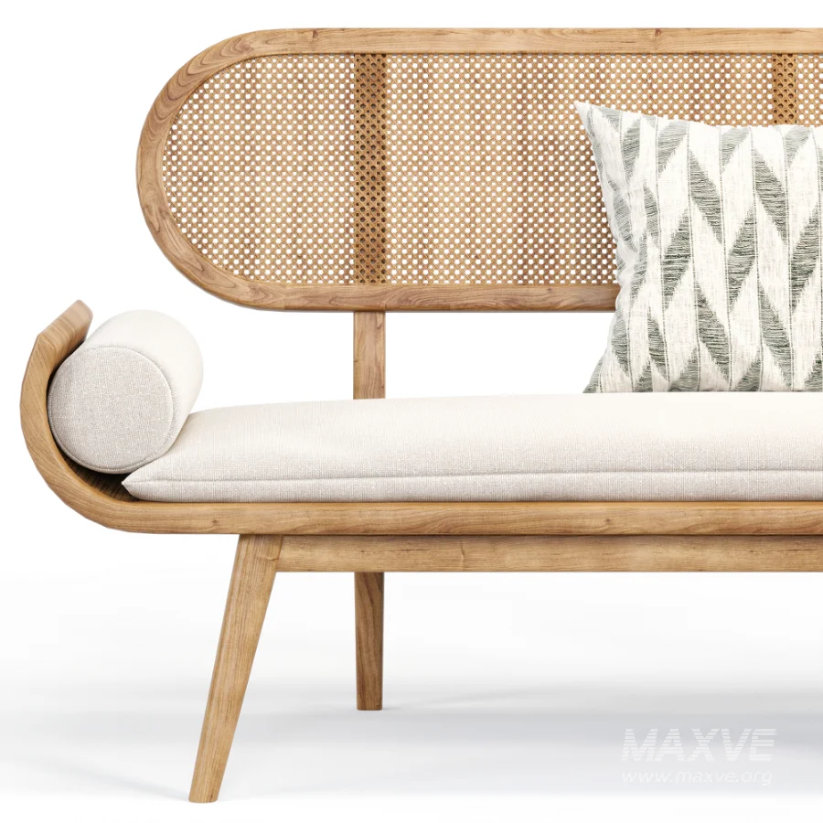 Rattan Sofa By Urban Mood - Image 4