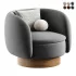 muir swivel chair - Thumbnail 6