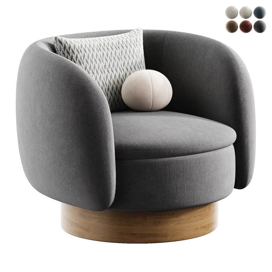 muir swivel chair - Image 6