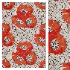 Japanese Poppy Multi Machine Washable Rug - Thumbnail 1