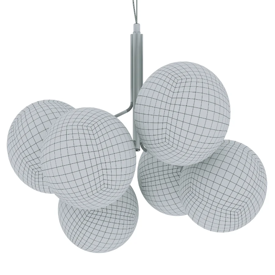Bolle Cielo 6 Spheres Suspension Lamp - Image 3