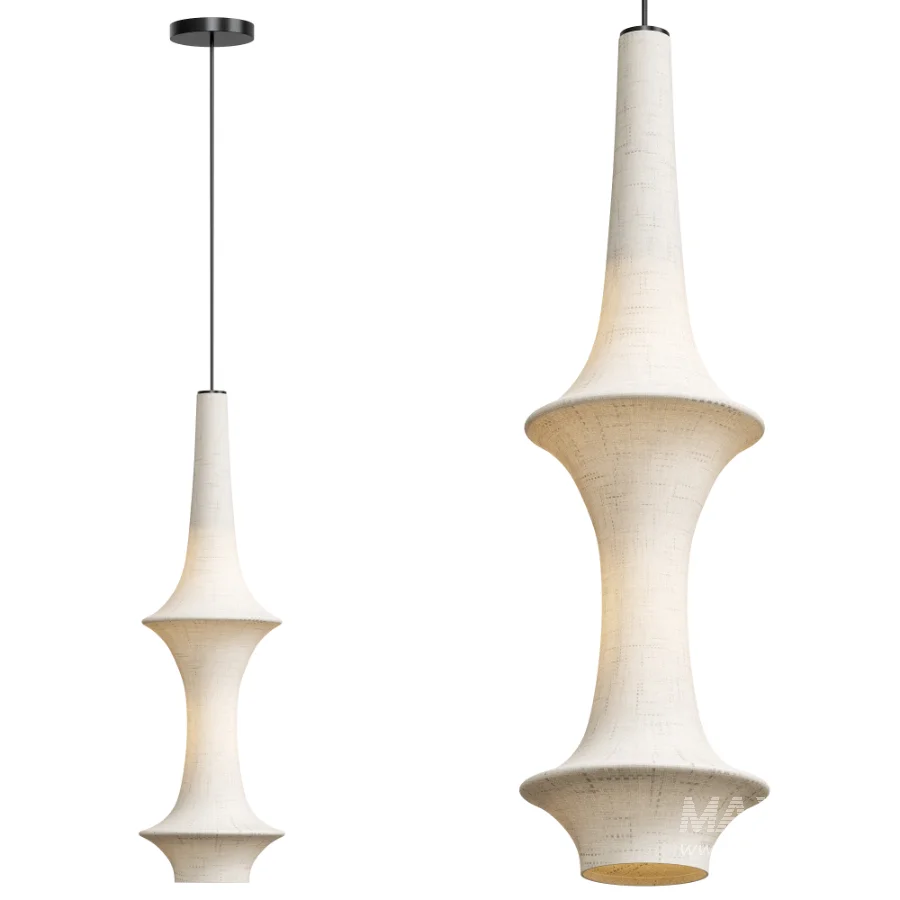 Saint III Crochet Pendant Lamp - Image 1