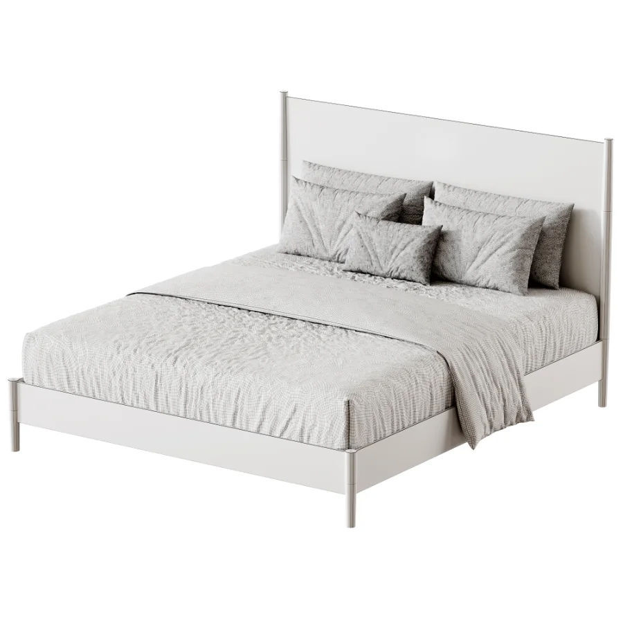 Mid Century Bed - Image 3