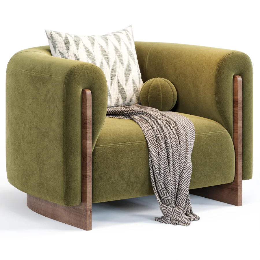 Sierra Accent Armchair By Classic Home - Image 4