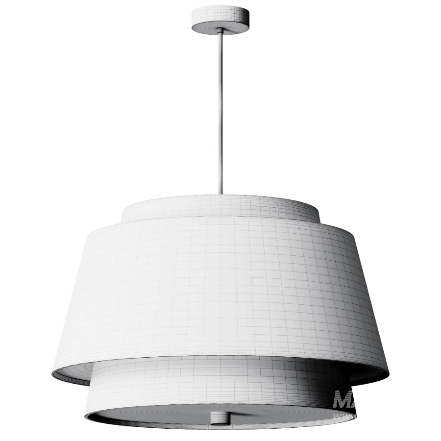 Scandi Tiered Pendant Lamp - Image 3