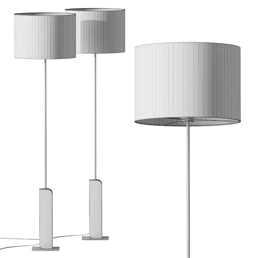 La Redoute Palaz Marble Floor Lamp - Image 4