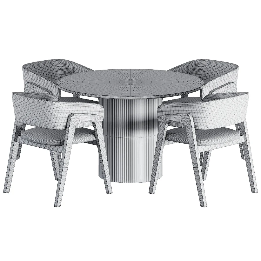 Dining set 020 - Image 5