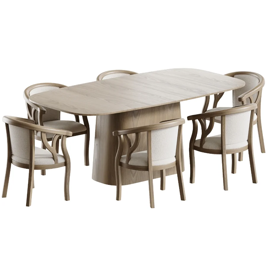 Dining set 027 - Image 2