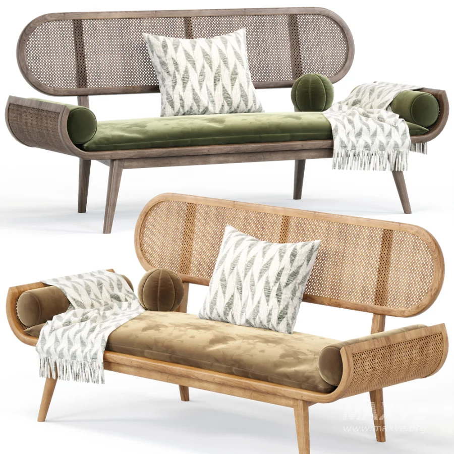 Rattan Sofa By Urban Mood - Image 6
