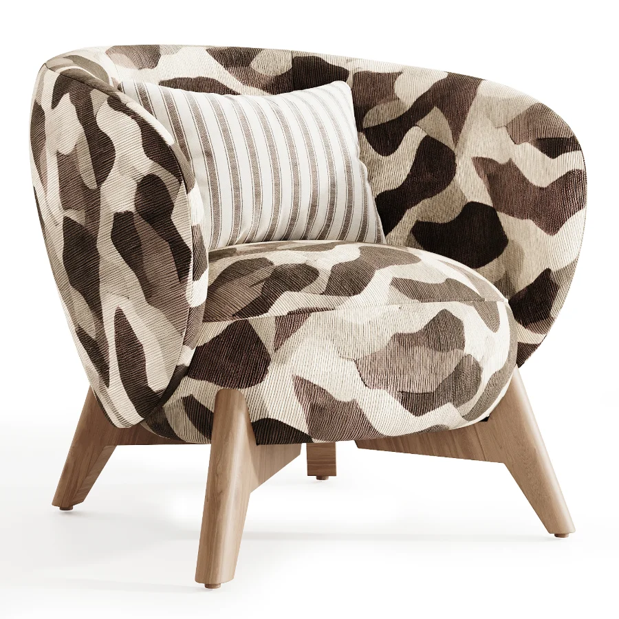 Tilar Blue Matting Chair - Image 2