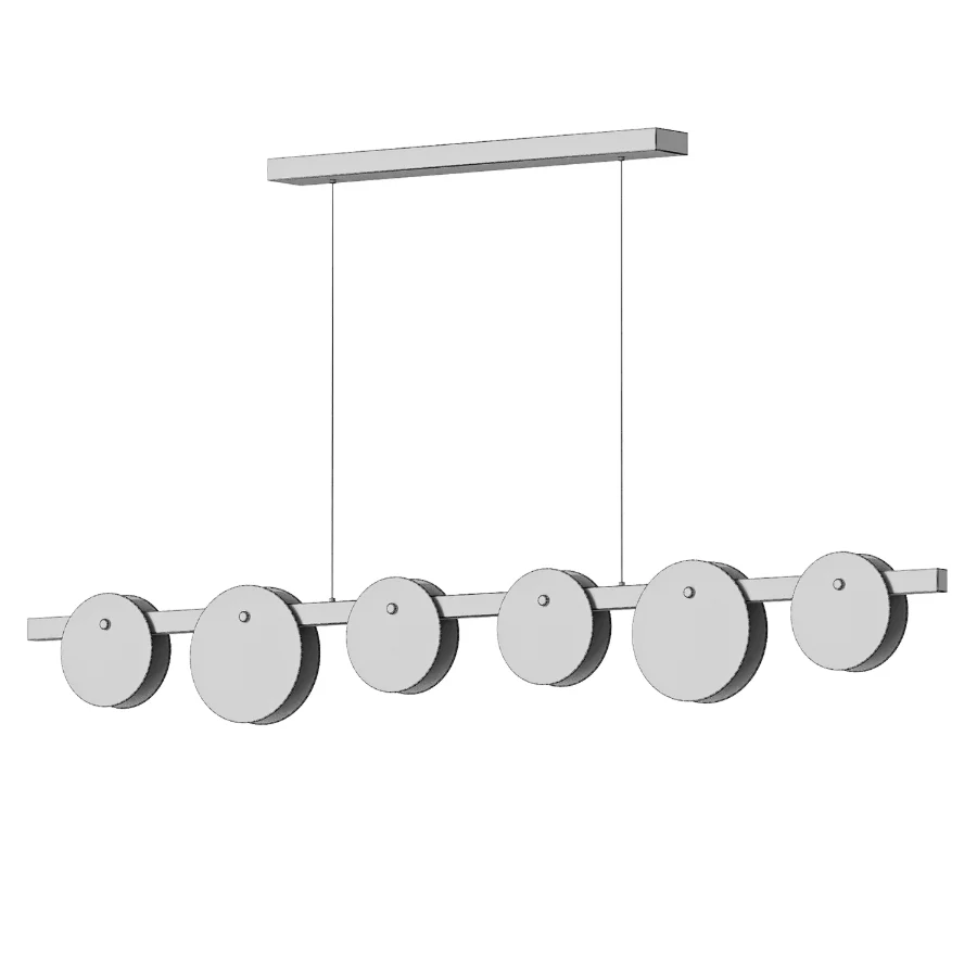 Alabaster Trinidad Dining Room Chandelier - Image 3