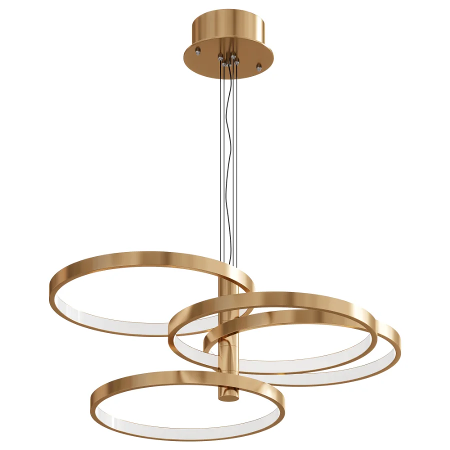 Hoopla Pendant Chandelier By Lightology - Image 2
