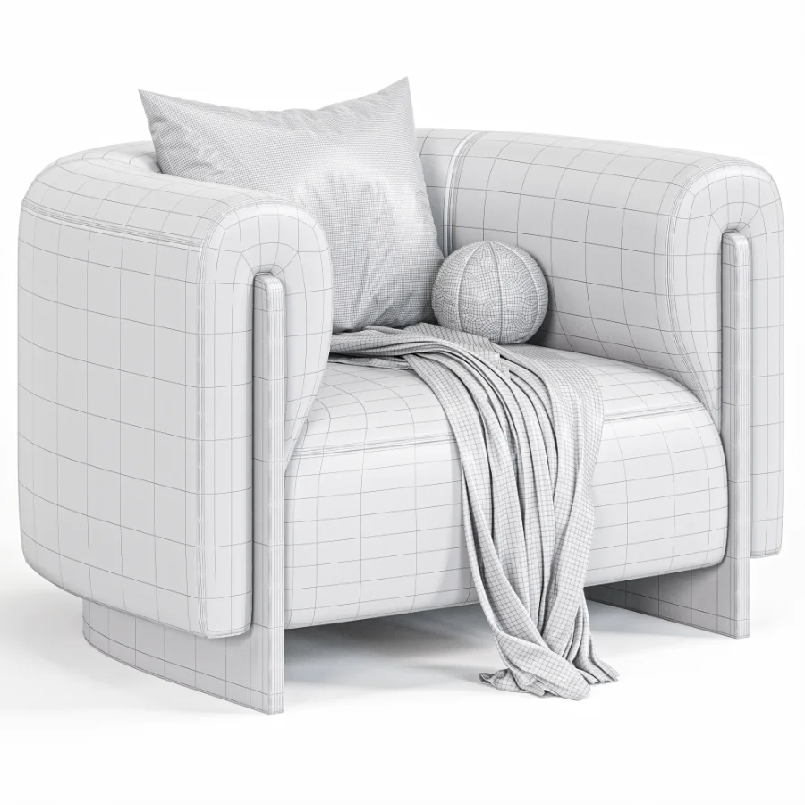 Sierra Accent Armchair By Classic Home - Image 7