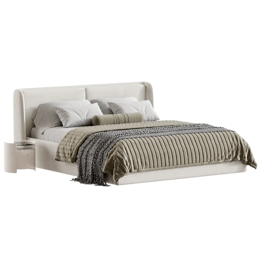 Shell Double Bed by Luzaro - Image 2
