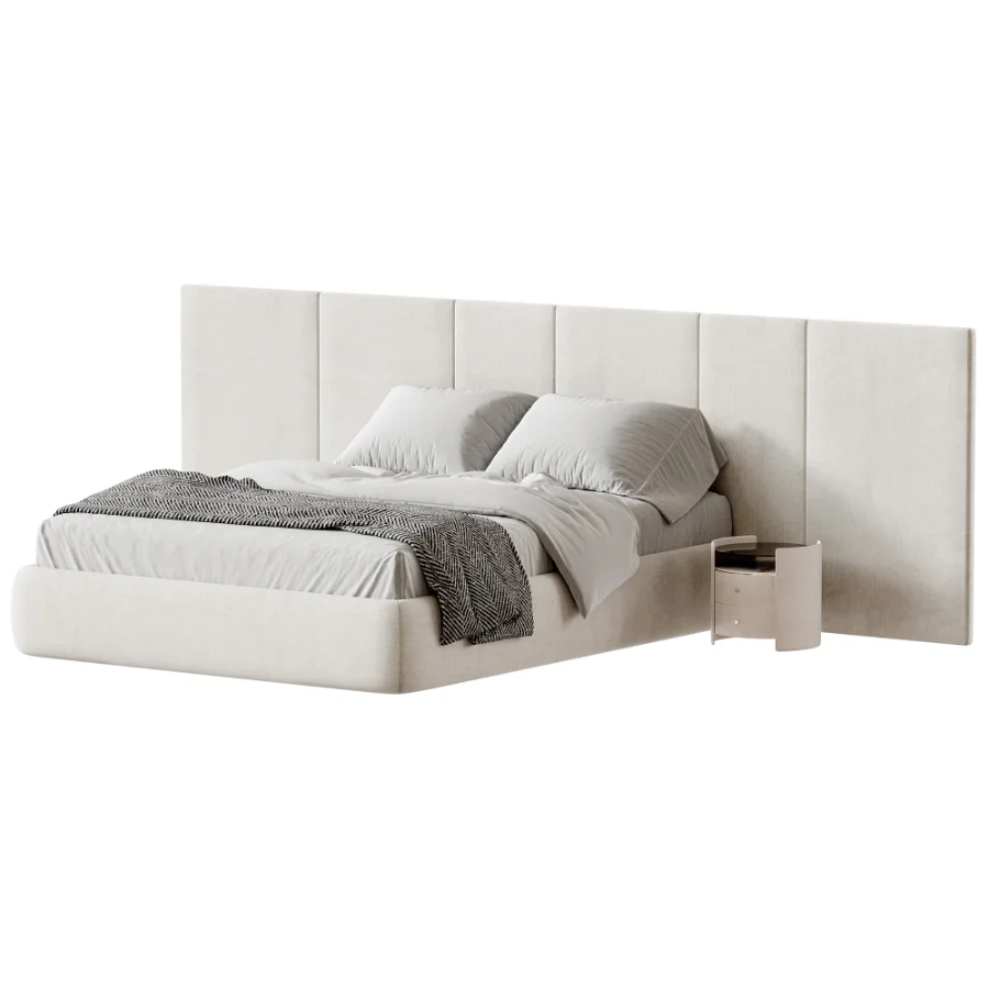 Garda Design bed with a wide headboard - Image 4
