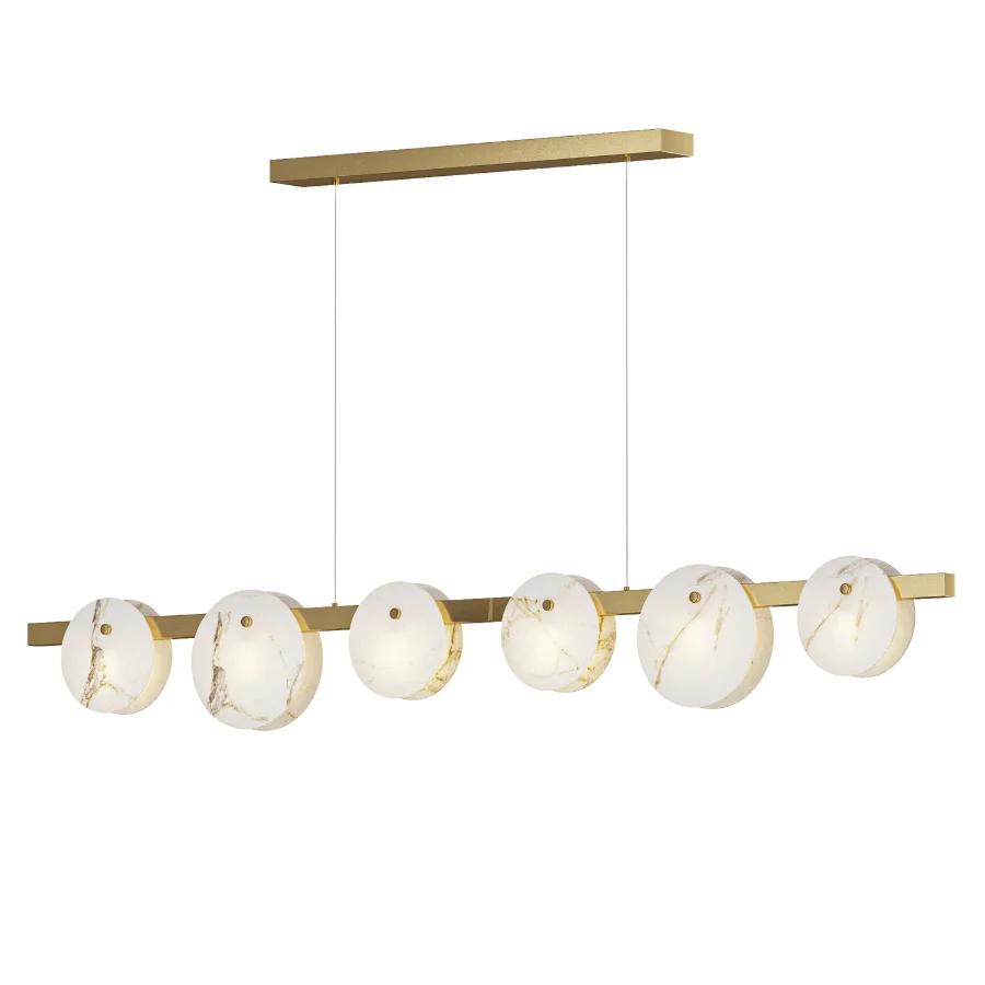 Alabaster Trinidad Dining Room Chandelier - Image 1