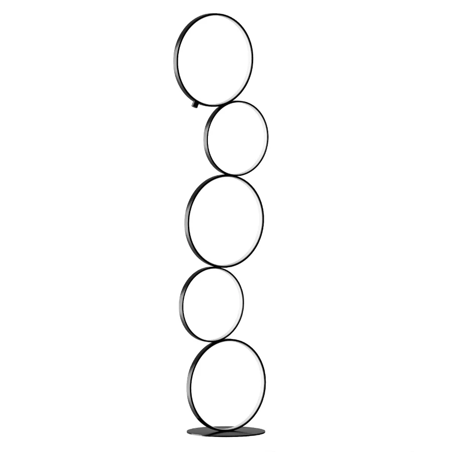 Nordic Ring Design Led Floor Lamp - Image 2