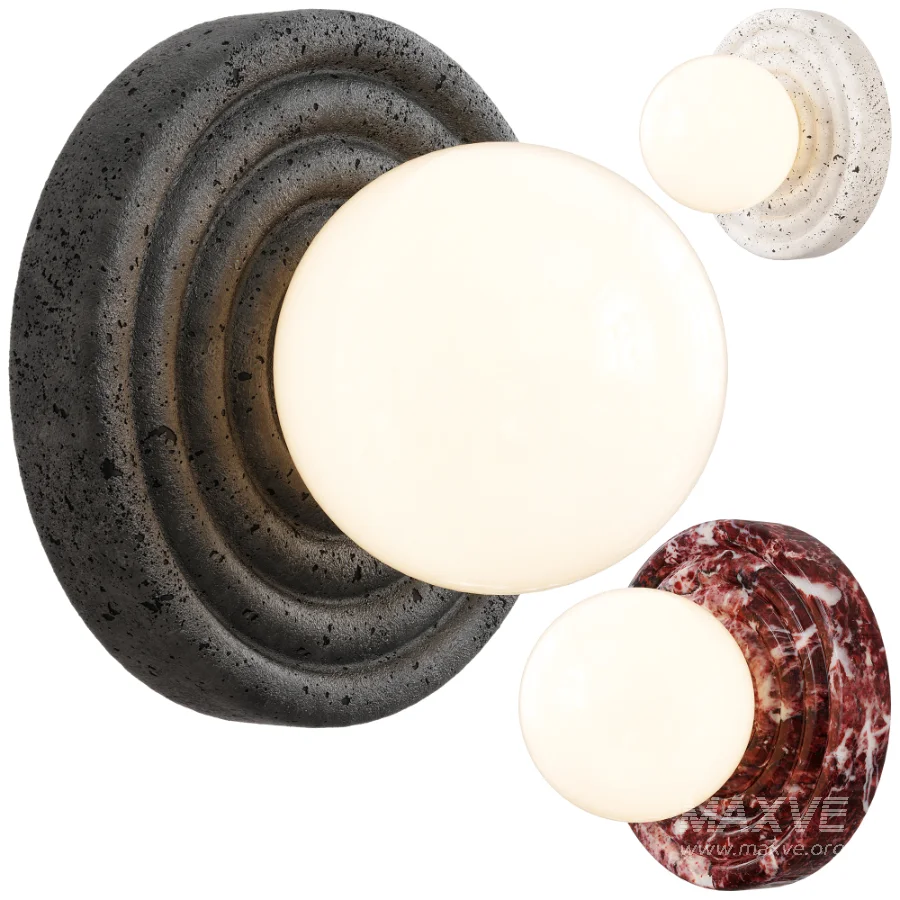 Lunara Travertine Wall Sconce - Image 5