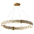 Circle Travertine Pendant Lamp - Thumbnail 1