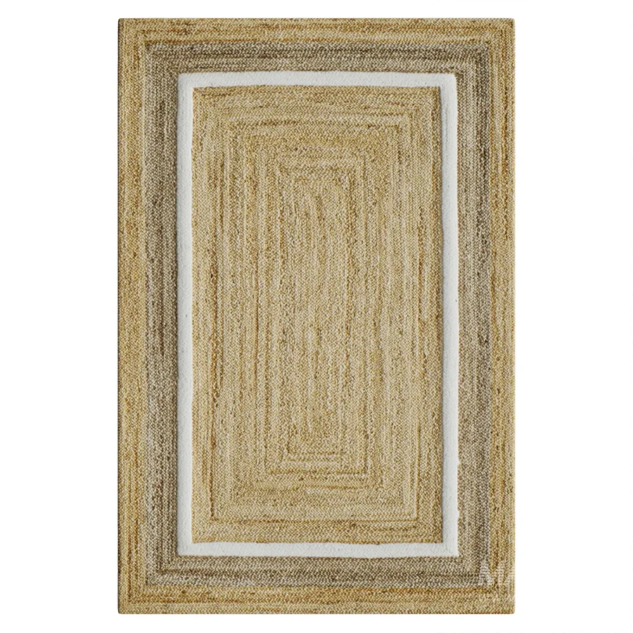 Natural Fiber Hand Woven Natural Area Rug - Image 2