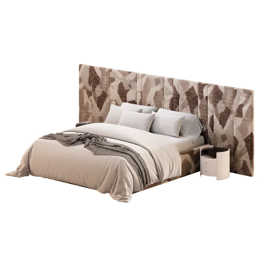 Desire bed with wide headboard - Image 5
