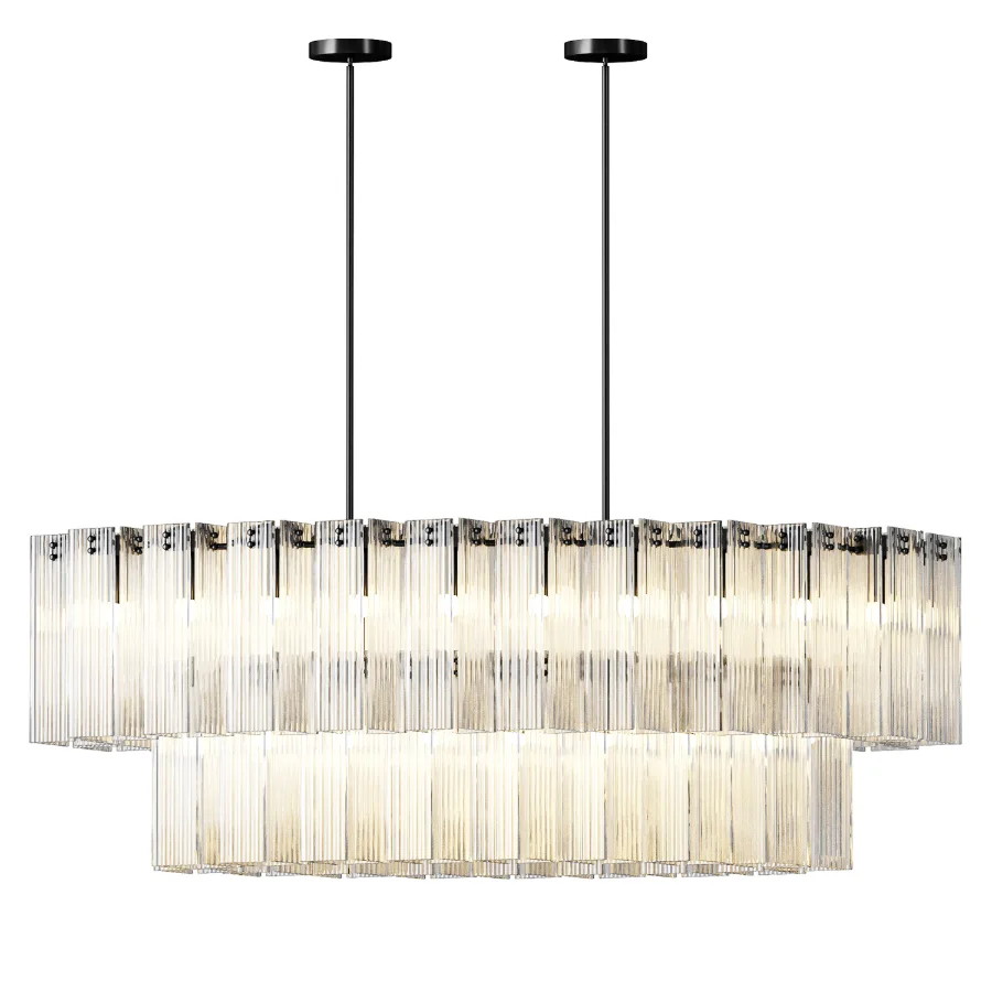 Delsie Oval Chandelier - Image 3