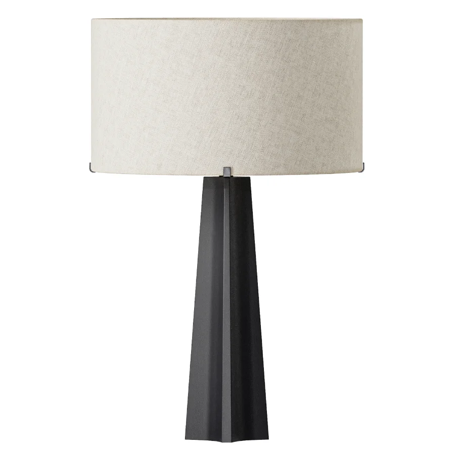 Isla Bronze Triangle Table Lamp - Image 1