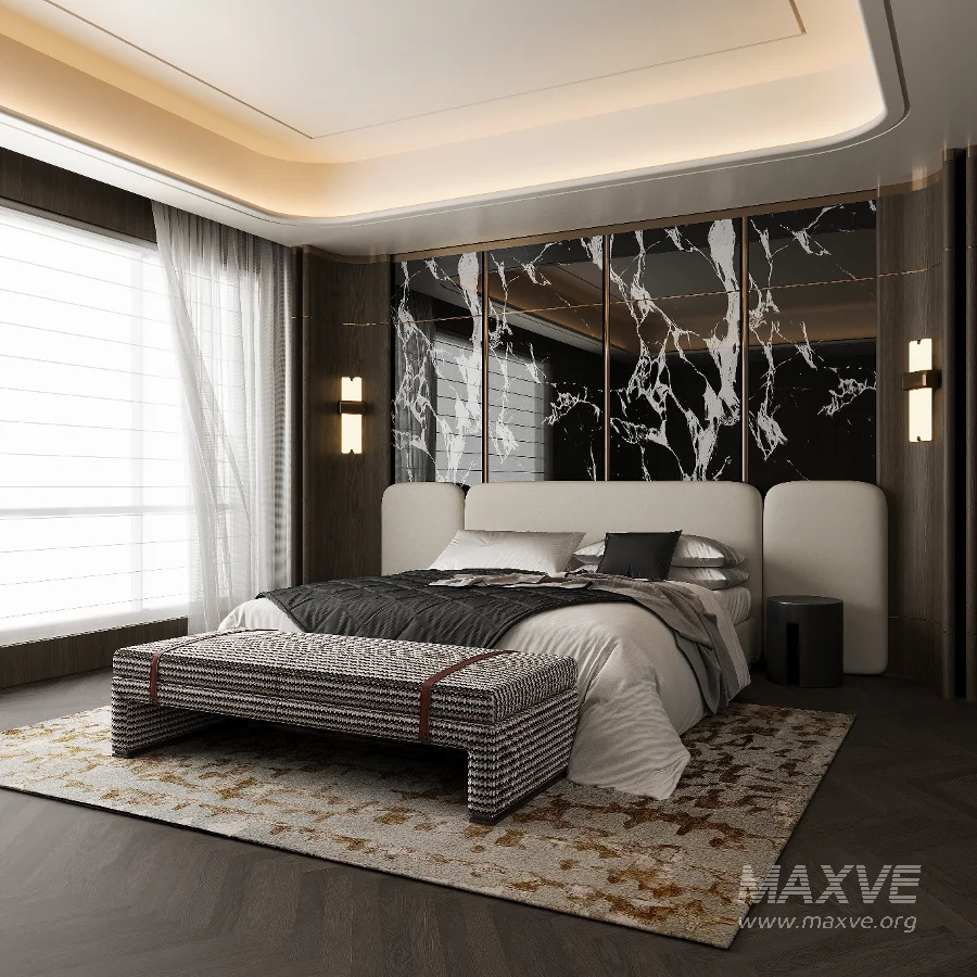 Modern bedroom - Image 1