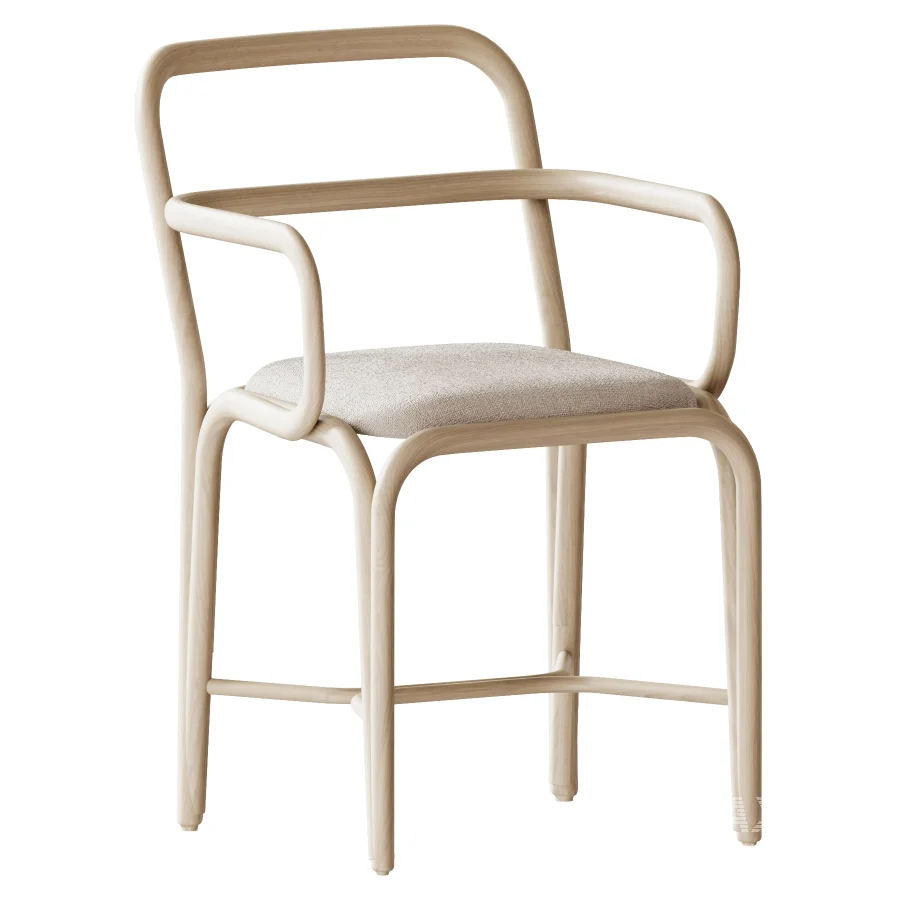 Fontal upholstered dining armchair - Image 1