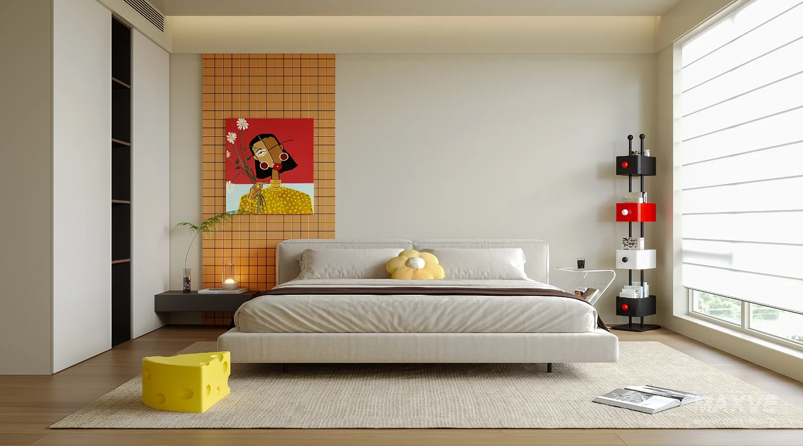 Modern bedroom - Image 1