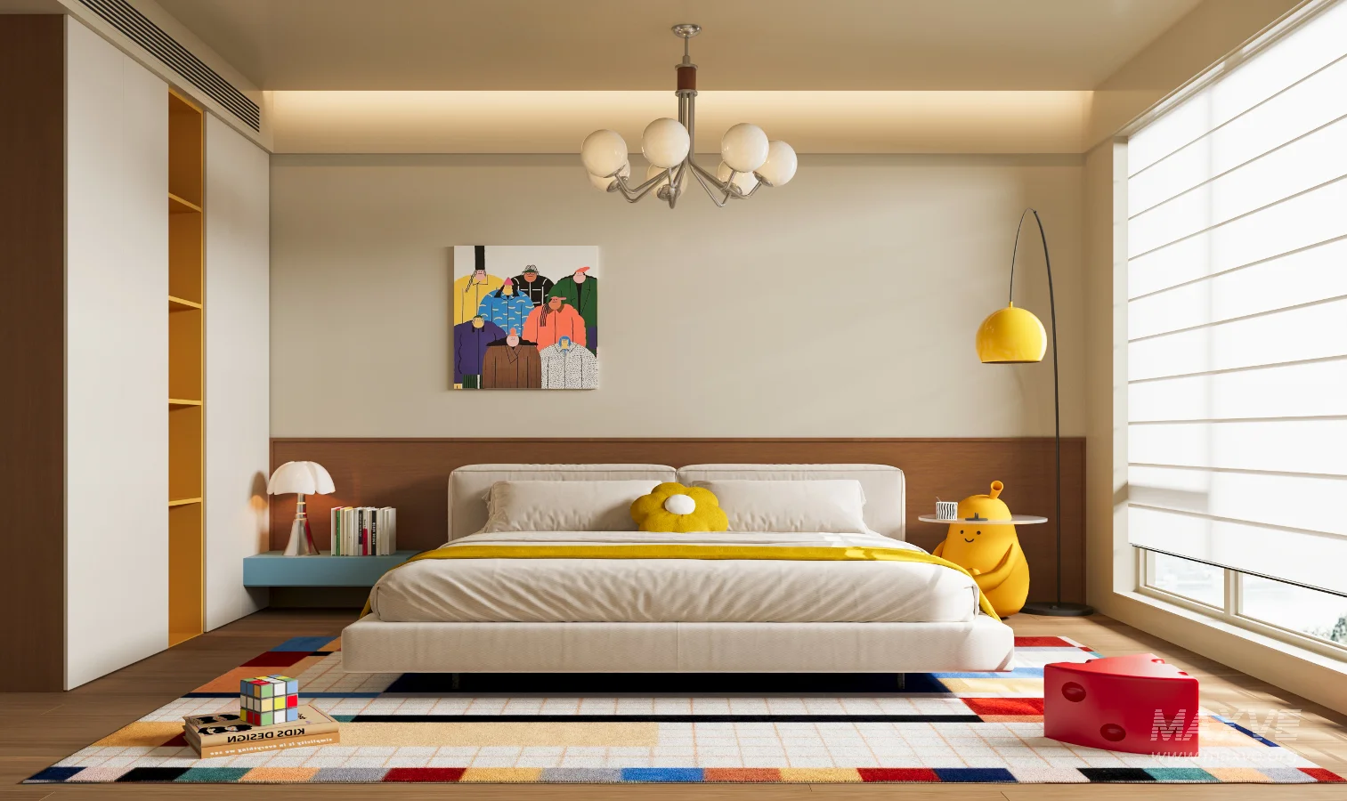 Modern bedroom - Image 1