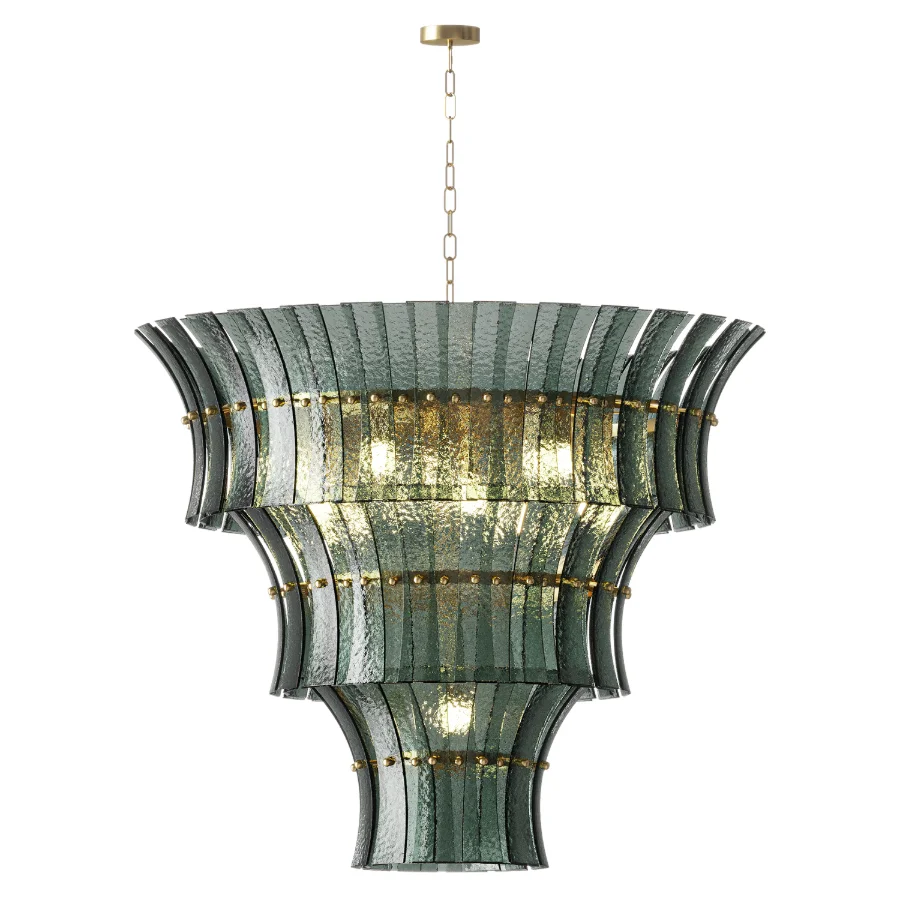 Eichholtz Toscano Chandelier Smoke - Image 3