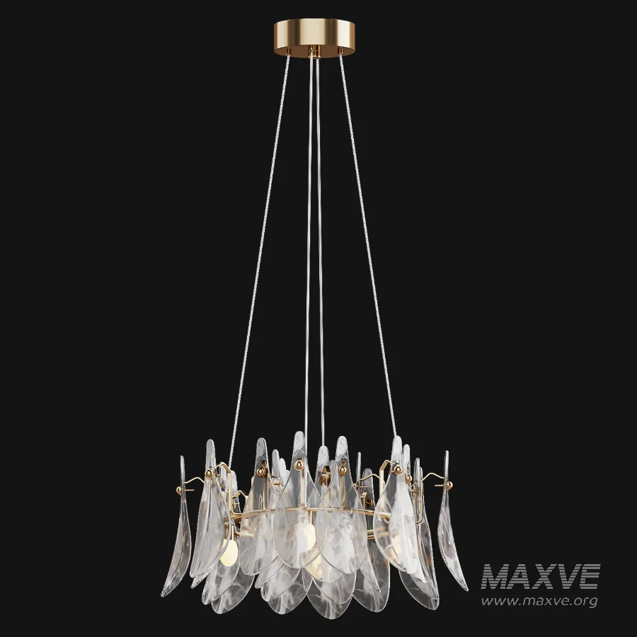 Chandelier Saint Feathers Round - Image 4