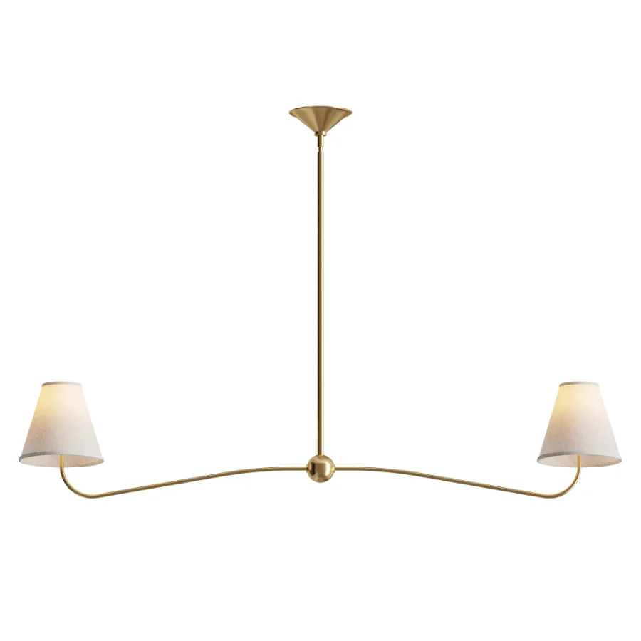 Fibura Modern Chandelier 2 heads - Image 1