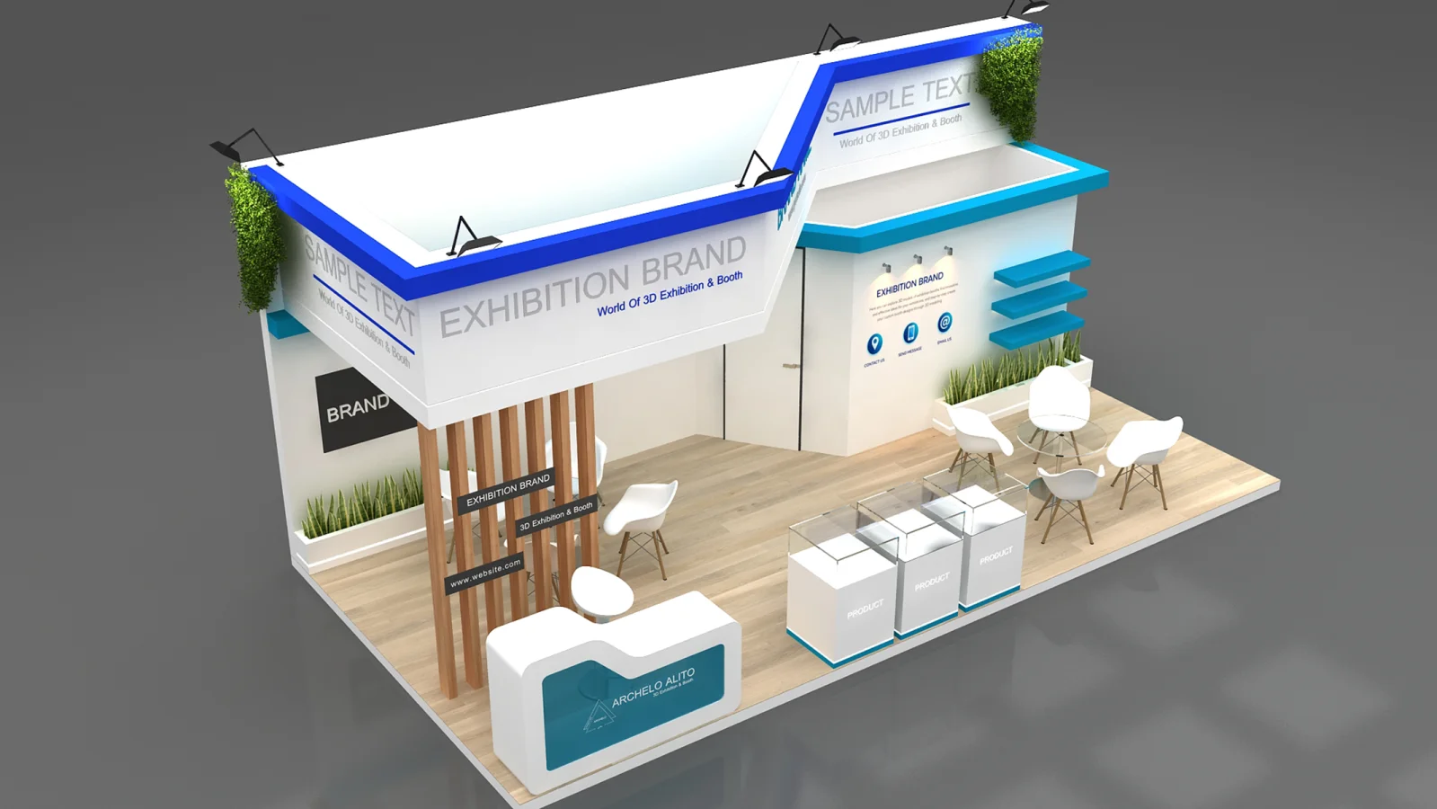 exhibition booth - Image 2
