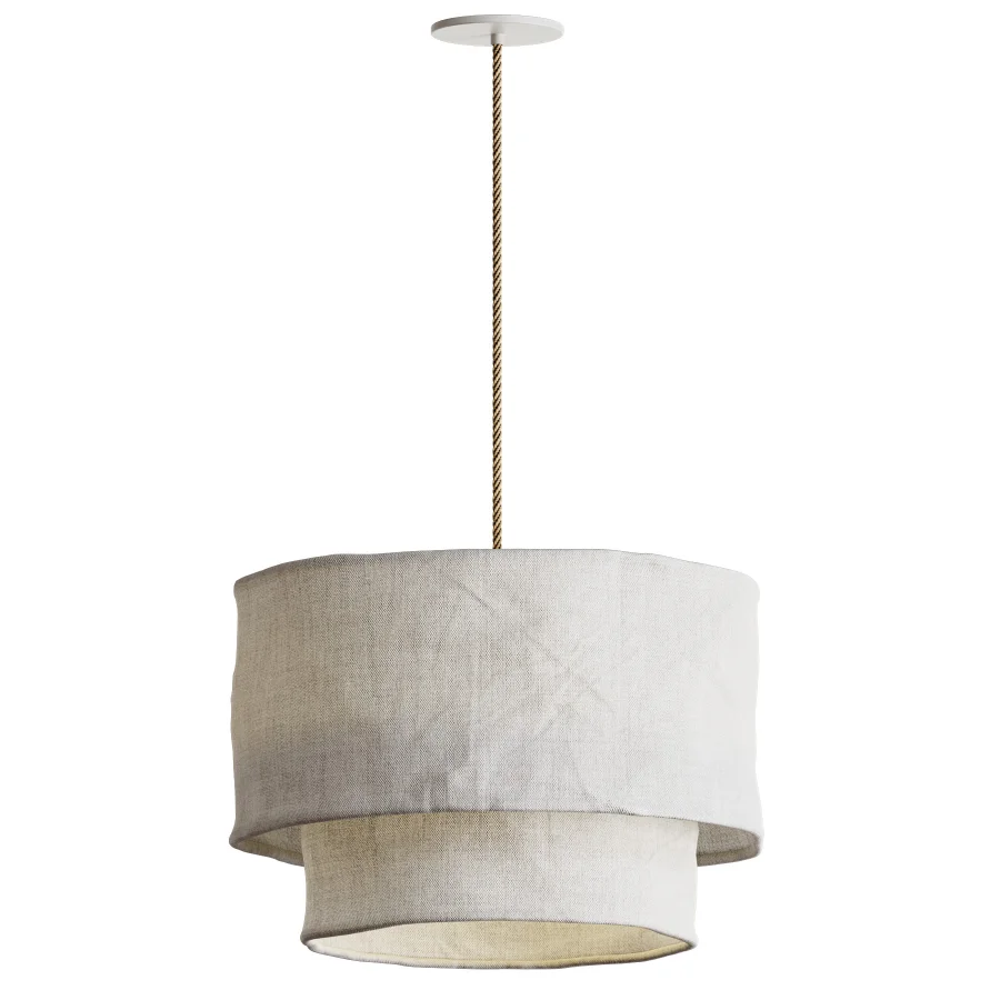 Mariela Fabric Pendant Lamp - Image 2