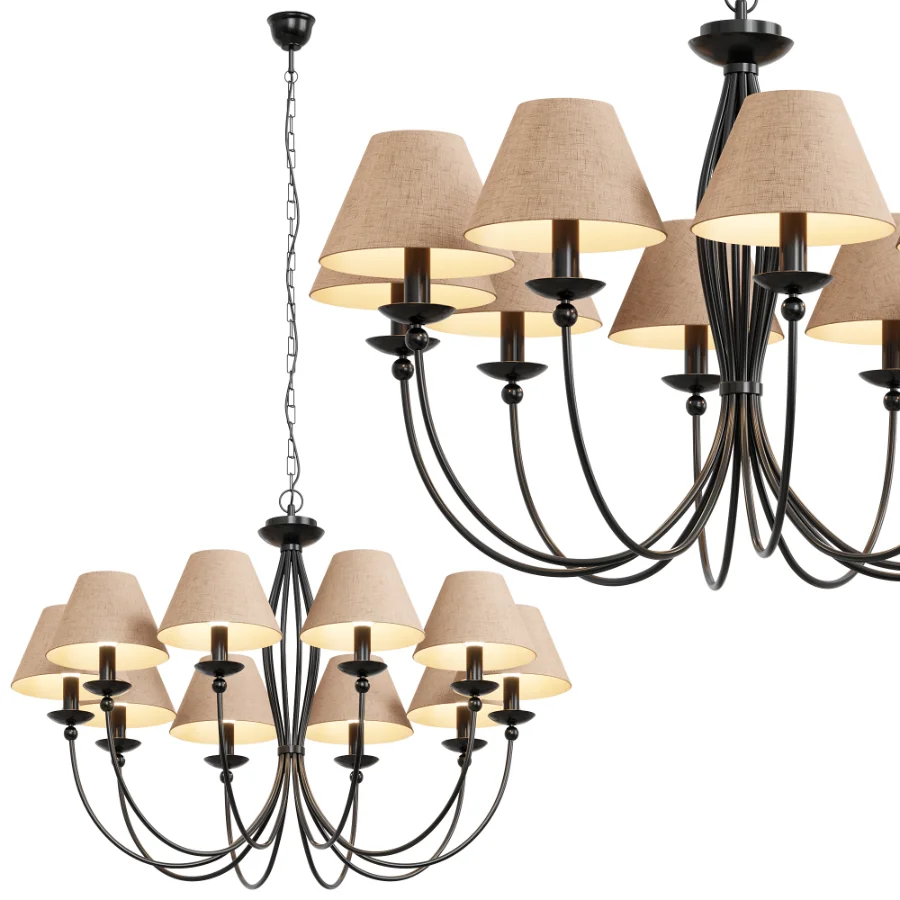 Lampa Wiszaca Gibas Rocco Chandelier - Image 4