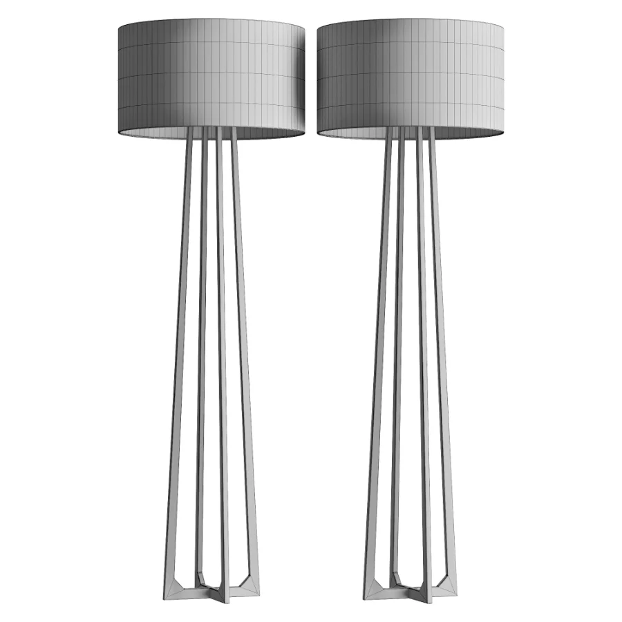 Scala Large Hand Forged Floor Lamp - Image 4