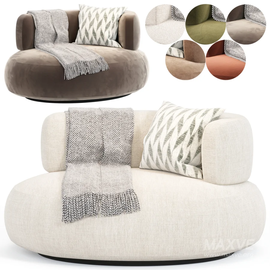 Bezier Armchair By Minotti - Image 1