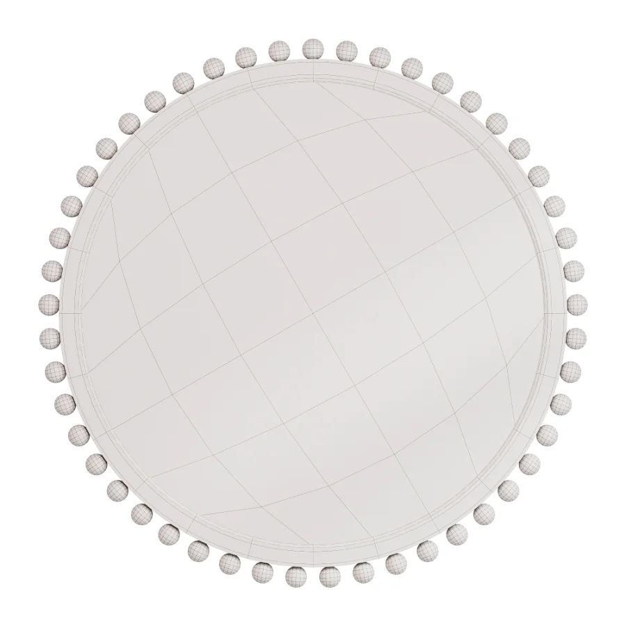 Augustine Solid Wood Flat Wall Mirror 07 - Image 5