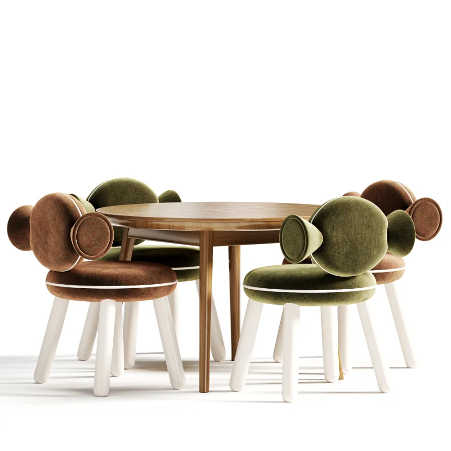 Детский стол и стулья Bonbon Chair By Circu - Image 3