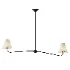 West Elm Simone Linear 2 Light Chandelier - Thumbnail 3