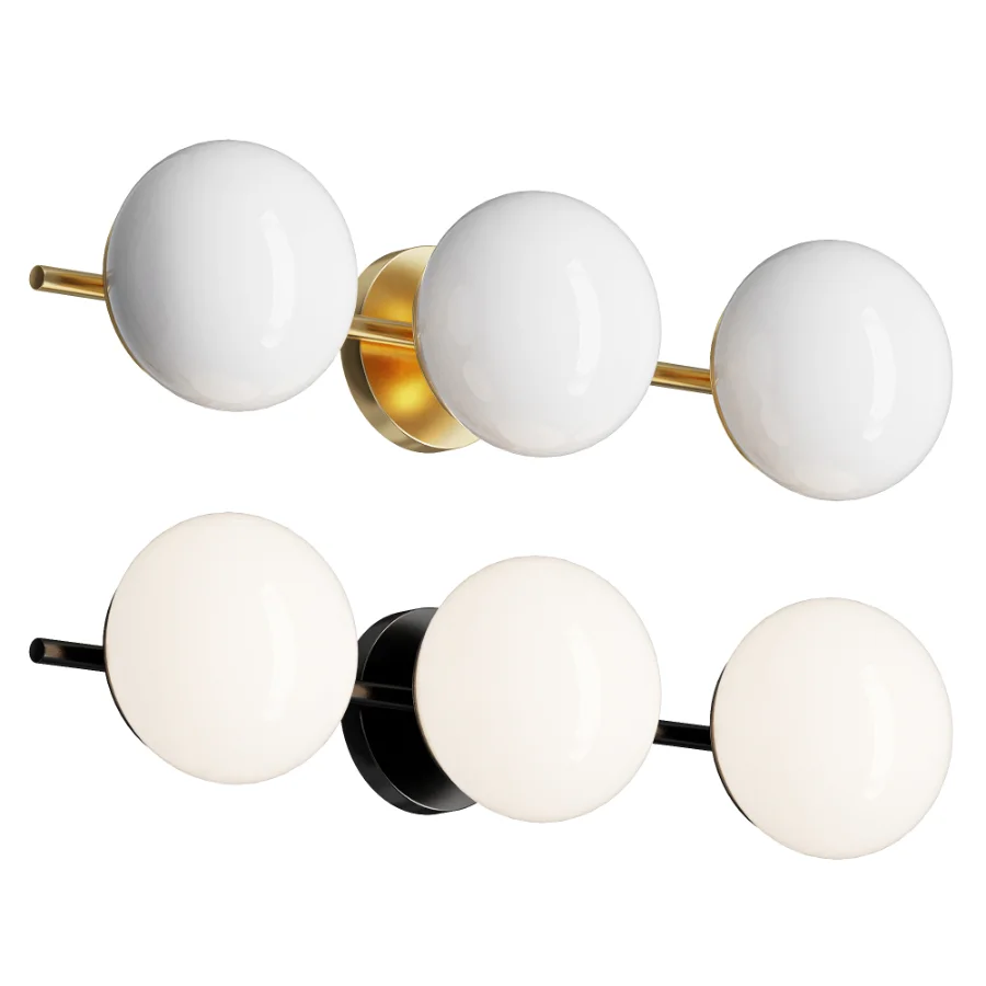 Lune Bath Sconce 3 head - Image 1