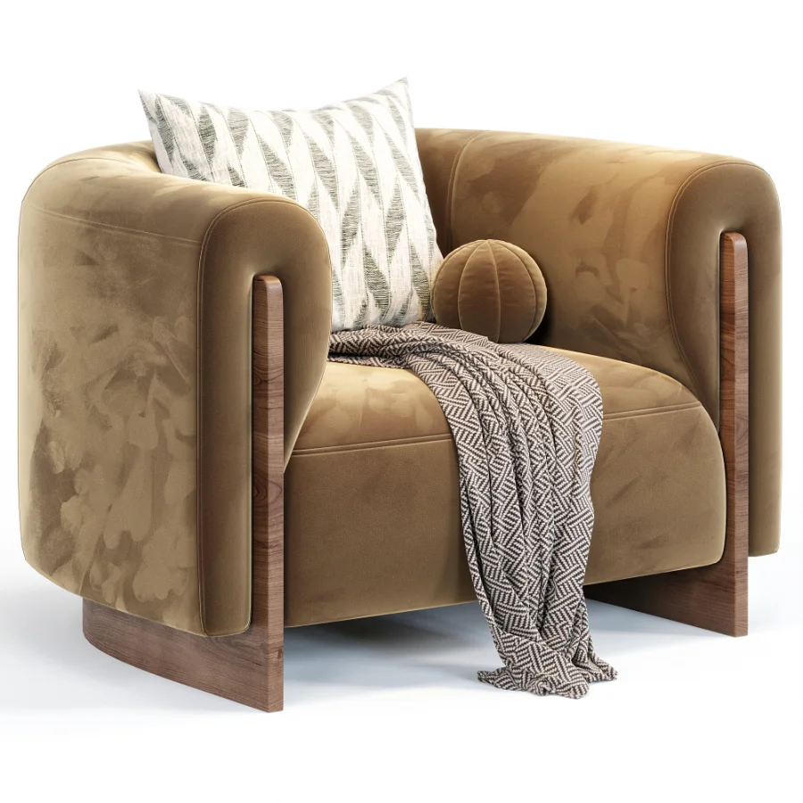 Sierra Accent Armchair By Classic Home - Image 3