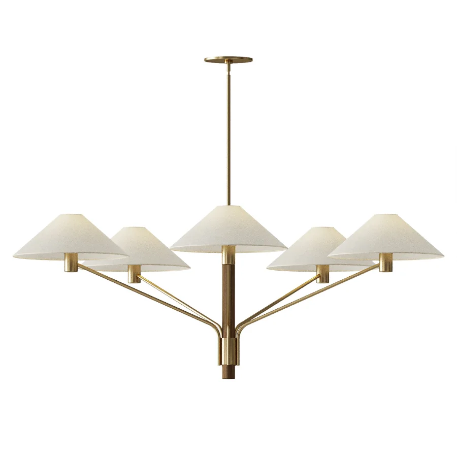 West Elm Devon Chandelier - Image 1