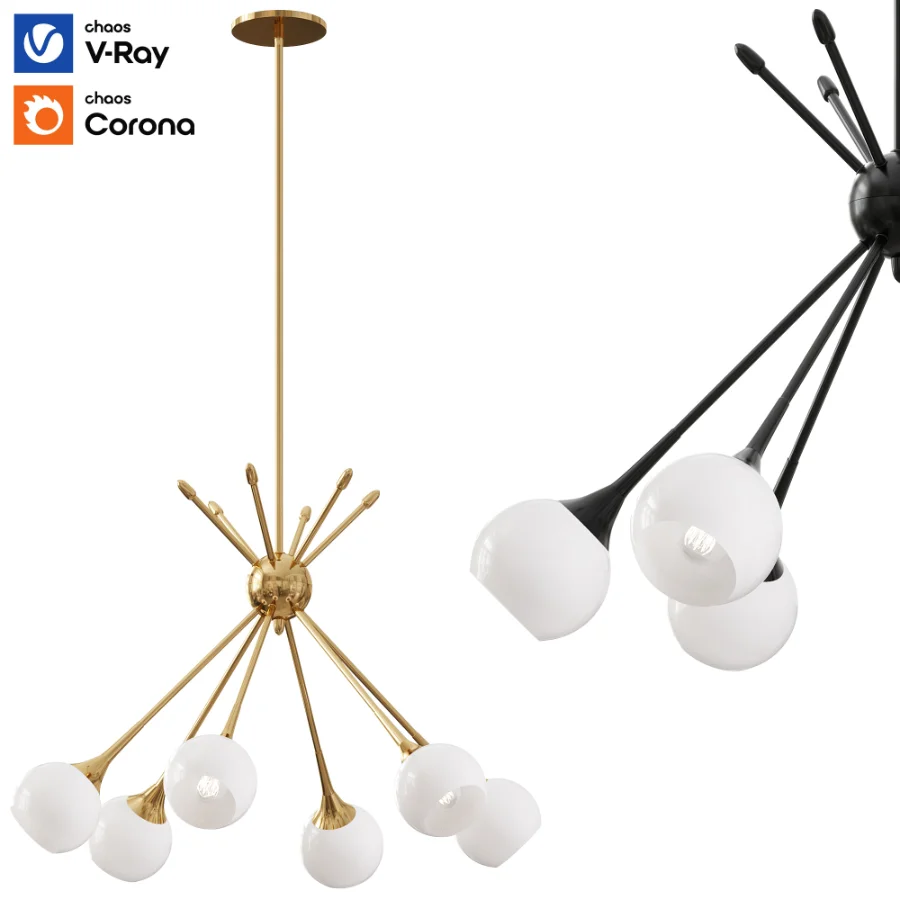 Pontil Chandelier By Lightology - Image 1