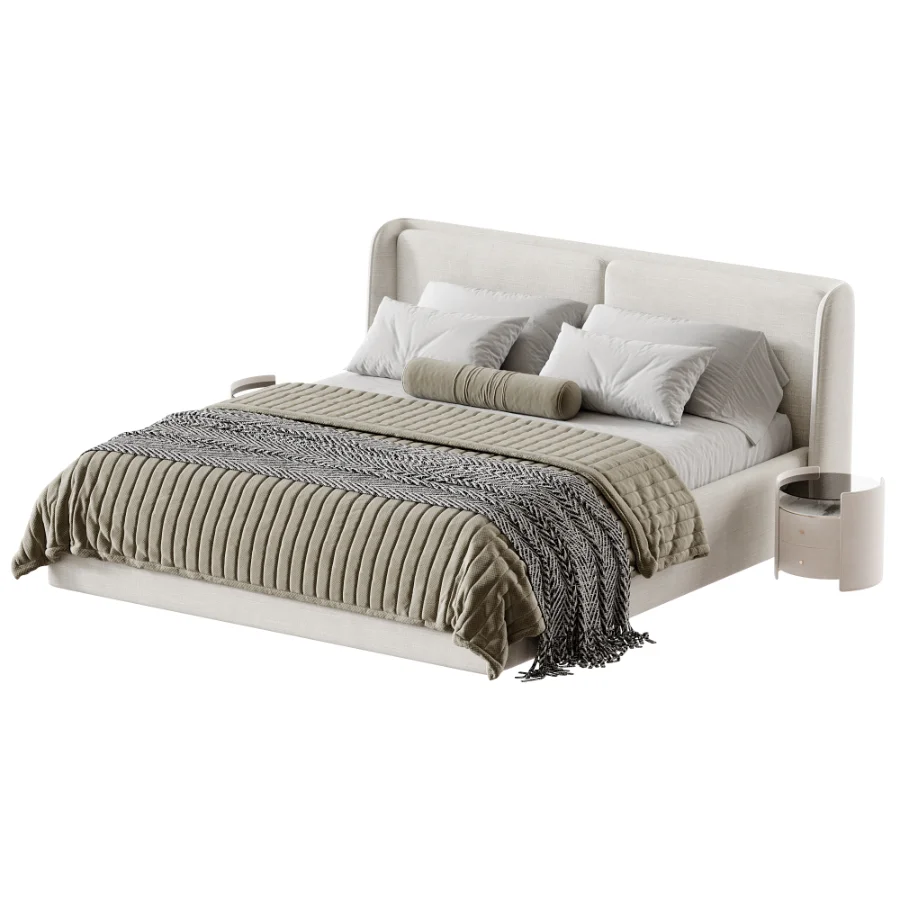 Shell Double Bed by Luzaro - Image 3
